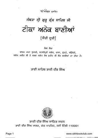 Teeka Anek Bania Part 2 